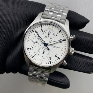 Relógio de Três Mostradores em Aço Inoxidável, com Função de Exibição de Data, é um Clássico Relógio Mecânico Masculino. - Product Image 3