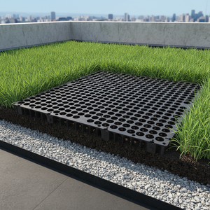 Cellules de drainage en nid d'abeille en plastique de 30 mm <span class=keywords><strong>sur</strong></span> le toit, sous la couche du terrain de sport, pour l'installation de gazon artificiel - Product Image 2