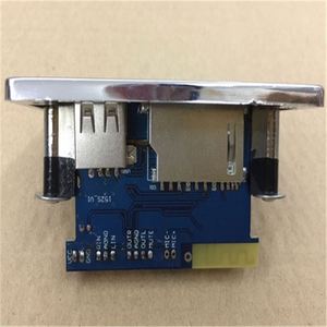 Mô-đun Bảng Giải Mã WAV + WMA + MP3 Máy Phát Nhạc LED Kỹ Thuật Số 12V Đài FM Xe Hơi Màu Đen - Product Image 4