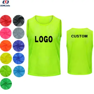 custom quick dry soccer training bibs breathable big mesh soccer vest cheap football bibs football vest soccer training bibs