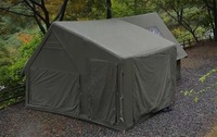 Tente de camping gonflable de luxe, grande tente familiale de glamping, tente à ossature pneumatique, tente cabane extérieure, tente de camping 4 saisons, fournisseur OEM