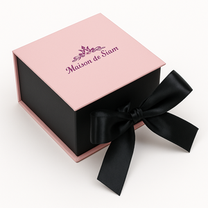 Eco-friendly Magnetic Jewelry <b>Box</b> with Recyclable Material and Rigid Cardboard - Product Image 6