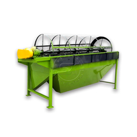 Nouvelle machine de tamisage automatique d'engrais organique à tambour rotatif