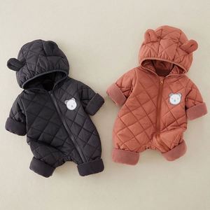 Traje de Nieve de Invierno para Recién Nacido, Mono con Capucha de Algodón para Bebé Niña o Niño, Conjunto de Ropa para Bebé - Product Image 4