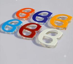 Custom <b>Acrylic</b> Cut-<b>Letter</b> Signage for Office Lobby Reception 3D Raised <b>Letter</b> Wall Sign - Product Image 2