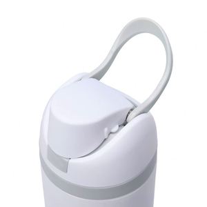Bouteille d'eau sport isotherme en acier inoxydable à double paroi 24oz/32oz pour adultes, haute qualité, anti-fuite, avec paille - Product Image 6