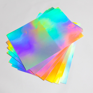 Bán buôn tùy chỉnh <span class=keywords><strong>PVC</strong></span> dính Sticker trống graffiti Holographic thẻ an sinh xã hội giấy với Mã Vạch Tính năng - Product Image 2