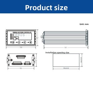 เครื่องชั่งดิจิตอล GENERAL GM8806A-BZ/PL/C/P6 ความแม่นยำสูง สำหรับบรรจุภัณฑ์ ชั่งน้ำหนักแบบแบทช์ พร้อมจอแสดงผลควบคุม GM8806A-BZ,GM8 - Product Image 2