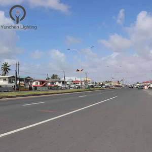 Farola galvanizada de inmersión en caliente, poste de lámpara personalizado, 6m, 8m, 10m, 12 metros - Product Image 1