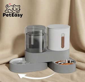 2025 pas cher prix en stock livraison rapide PP grande capacité mangeoire ensemble anti-éclaboussures animal chat chien bol universel - Product Image 2