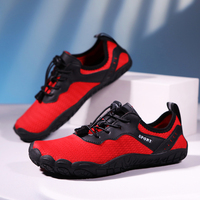 Chaussures aquatiques unisexes légères et respirantes à bout fermé, chaussures de plage, chaussures de yoga aquatique, grandes tailles