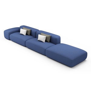 Ensemble de canapés modernes pour salle d'attente, meubles de bureau modulaires pour réception - Product Image 4