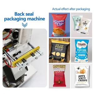 Verpakkingsmachine Voor Poederzakje Sachet Suikerpapier Plastic Aluminiumfolie Zak Productie Verpakkingsmachine Voor Kleine Bedrijven