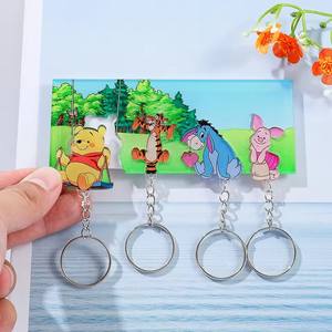 Couple <span class=keywords><strong>porte</strong></span>-clés mur Anti perte clé pendentif amant <span class=keywords><strong>porte</strong></span>-clés décoration de la maison réfrigérateur autocollant stockage maison - Product Image 6