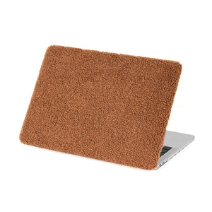 Trắng Fluffy Teddy máy tính xách tay trường hợp khó khăn bìa cho <span class=keywords><strong>MacBook</strong></span> 13.6 M2 M3 M4 a2681/a3113/a3240 - Product Image 3