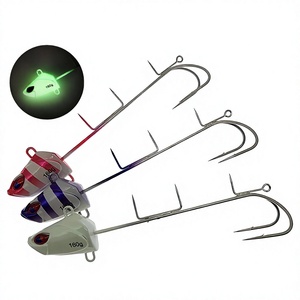 Anzuelo Luminoso con Cabeza de Plomo N.º 18 para Pesca en el Mar, Aparejo para Cuchillo de Pez y Cebo de Pez - Product Image 1