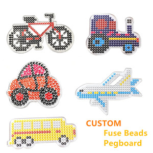 Jouets éducatifs populaires pour enfants : Perles Perler écologiques personnalisées en usine pour planches à broder - Product Image 1