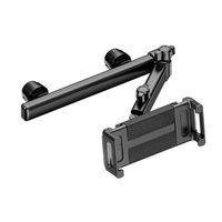 Support universel pour tablette sur appuie-tête de siège arrière de voiture, rétractable, pliable, angle réglable, support pour téléphone Ipad dans le véhicule
