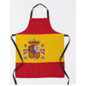 Delantal Personalizado con Bandera de México, Haití, Estados Unidos y Suecia, Delantal de Cocina de Poliéster para Animar en la Copa Mundial de Fútbol 2026 - Product Image 2