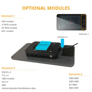 K101(2021) Tablet Pc Industri Oem Odm Rugged 10.1 Inci 4G Lte Wifi 4Gb Ram Pilihan Gpio Rs232 Rs485 Uart