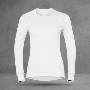 Chemise technique unisexe à manches longues avec fermeture éclair, en polyester, respirante et anti-transpiration, lavable en machine - Product Image 3