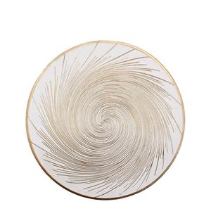 Wholesale Placemats for Restaurants <b>Round</b> Hollow Placemats Heatproof Table Mat Set PVC Table Mat Faux Leather Drain Mat <b>Tablemat</b> - Product Image 1