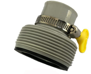 Adaptateur de tuyau de Type B de 1.25 pouces à 1.5 pouces 25009 adapté aux pompes filtrantes de piscine <span class=keywords><strong>Intex</strong></span> et à la Conversion des systèmes d'eau salée - Product Image 1