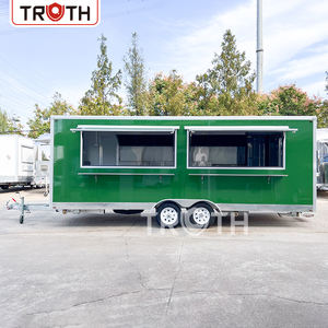 Remorque alimentaire mobile avec congélateur pour l'Europe, idéale pour <span class=keywords><strong>la</strong></span> vente de barbe à papa, de restauration rapide et de glaces - Product Image 2