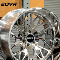 Jantes en alliage forgé EVOR pour tout-terrain, à profil profond, de 16 à 30 pouces, 8x170, 5x139.7, 6x139.7, monobloc personnalisées pour camionnettes C10 F150