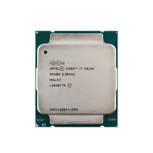 Procesador I7-5820K, 6 Núcleos, 12 Subprocesos, 3.30GHz Base, 3.60GHz LGA 2011-3, 15MB, 140W TDP, Escritorio, 64 Bits, I7-5820K, 6 Núcleos - Product Image 1