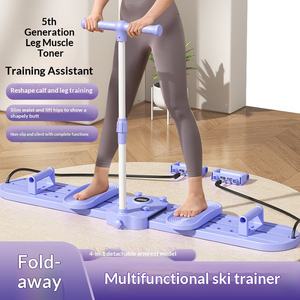 Máquina de esquí mecánica multifunción 3 en 1 de plástico, herramienta para adelgazar piernas, dispositivo de entrenamiento del suelo pélvico, dispositivo de sujeción de piernas, piernas hermosas - Product Image 5