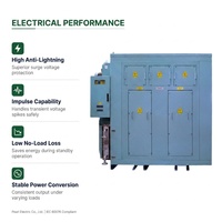 Transformateur de station d'énergie à faible perte et faible bruit, 3300 kVA, en cuivre, 50/60Hz, type sec, vente chaude