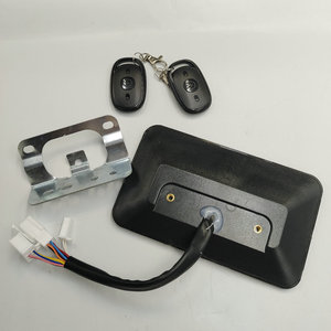 Đồng hồ tốc độ + Sừng + Điều khiển từ xa Key <span class=keywords><strong>LCD</strong></span> Pin điện áp chỉ số 48v60v72v điện Scooter Meter Xe Máy Ba bánh tự làm phần - Product Image 2