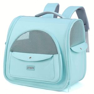 Fashion Waterproof Oxford Material Cat Backpack <b>Pet</b> <b>Carrier</b> Zipper Closure Large Capacity Portable Design for All - Product Image 3