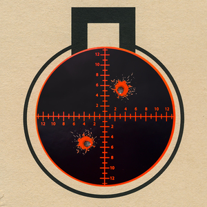 3インチ蛍光カラー反応性紙インパクトターゲット200個/ロールファイアアーム練習ビジュアルスプラットインパクトターゲット射撃弓 - Product Image 3