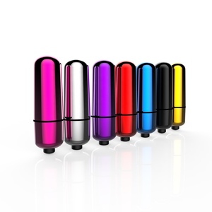 Mini bala vibrador impermeable de metal 10 velocidad bala vibrador Juguetes sexuales femenino - Product Image 2