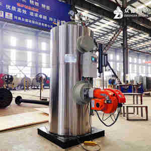 Caldera de Vapor Industrial Automática de Baja Presión Vertical de 200-2000 kg, Generador de Vapor de Combustible, Gasóleo o Gas - Product Image 6