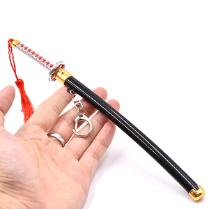 พวงกุญแจดาบอนิเมะแบบป๊อปอัพ รุ่นซุยริ คานาโอะ สไตล์อนิเมะ ดาบปีศาจ ขนาด 23 ซม. ผลิตจากโลหะผสมสังกะสี  ร้านค้าโรงงาน - Product Image 4