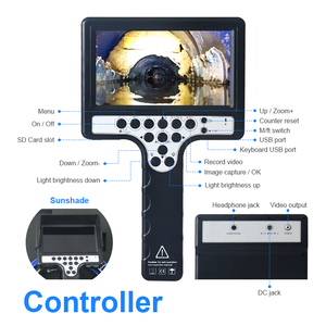 Wopson OEM/ODM Cầm Tay 7Mm Ống Kính Không Thấm Nước Hệ Thống Thoát Nước Máy Ảnh Kiểm Tra Đường Ống Borescope Kiểm Tra Máy Ảnh Với Đồng Hồ Truy Cập - Product Image 4