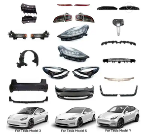 กันชนหน้ากระจังหน้าไฟท้ายอะไหล่รถยนต์สำหรับ <span class=keywords><strong>Tesla</strong></span> รุ่น XS Y - Product Image 2