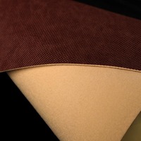 Maßgefertigtes Zweifarbiges PVC-Wildlederimitat Wendbare Synthetische Lederrolle Abriebfest für Fußball Sofa Tasche Kleid