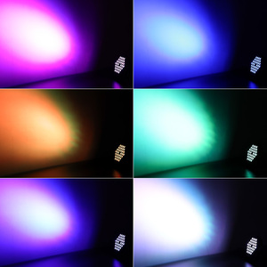 Đầy đủ màu sắc parled RGBW <span class=keywords><strong>RGB</strong></span> 4in1 Led nhựa mệnh ánh sáng 36 LED mệnh ánh sáng sân khấu với điều khiển từ xa - Product Image 5
