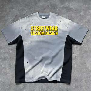 T-shirt oversize <span class=keywords><strong>de</strong></span> luxe en coton 100% premium pour homme, impression <span class=keywords><strong>de</strong></span> logo <span class=keywords><strong>de</strong></span> marque personnalisée, graphique, séchage rapide, vêtements <span class=keywords><strong>de</strong></span> fitness, taille plus - Product Image 1