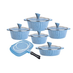 Đồ Dùng Nhà Bếp Giá Xuất Xưởng Bộ Dụng Cụ Nấu Ăn Đồ Nấu Nướng Bằng Gang Chống Dính Bằng Nhôm Có Lfgb - Product Image 1