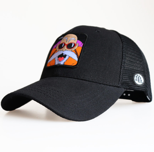 Ufogift Mũ dbz Mũ lưới Cotton Mũ Snapback phẳng có thể điều chỉnh Hip-hop mũ Goku - Product Image 3
