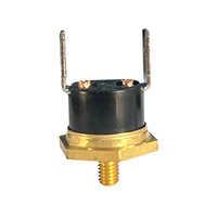 Protecteur thermique KSD301 à filetage M4, réinitialisation automatique, 55~220 V, 10 A, 250 V, disque bimétallique, régulateur de température pour chaudière électrique extérieure