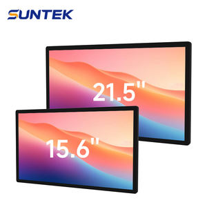 จอสัมผัสแบบ Capacitive ขนาด 15.6/21.5 นิ้ว อัตราส่วน 16:9 ของ Suntek รุ่นปรับแต่งได้ พร้อมระบบ Android 14 และ Windows 10  ใช้ได้กับซีพียู I3 และ I5  คอมพิวเตอร์ออลอินวันแบบแผงควบคุม - Product Image 3