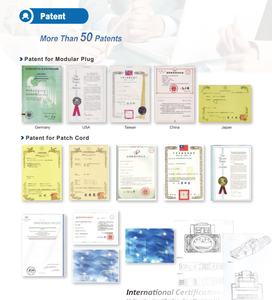 Fabrieks Directe Verkoop Ul Gecertificeerde Paringscyclus 1200 Keer 50 Pack Cat6 Cat5e <span class=keywords><strong>Rj45</strong></span> Uiteinden Connectoren <span class=keywords><strong>Rj45</strong></span> 8p8c Utp Netwerk Plug - Product Image 3