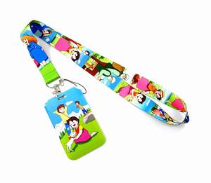<span class=keywords><strong>Heidi</strong></span> a Girl of the Alps Cordón de <span class=keywords><strong>dibujos</strong></span> animados Correa para el cuello Titular de la tarjeta de identificación Cubierta de la tarjeta de visita Llavero Collar Regalo decorativo - Product Image 6