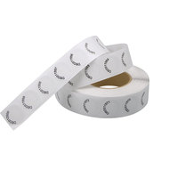 Étiquette RFID UHF en papier couché rond de 33 mm personnalisée en gros pour la gestion des disques CD/DVD